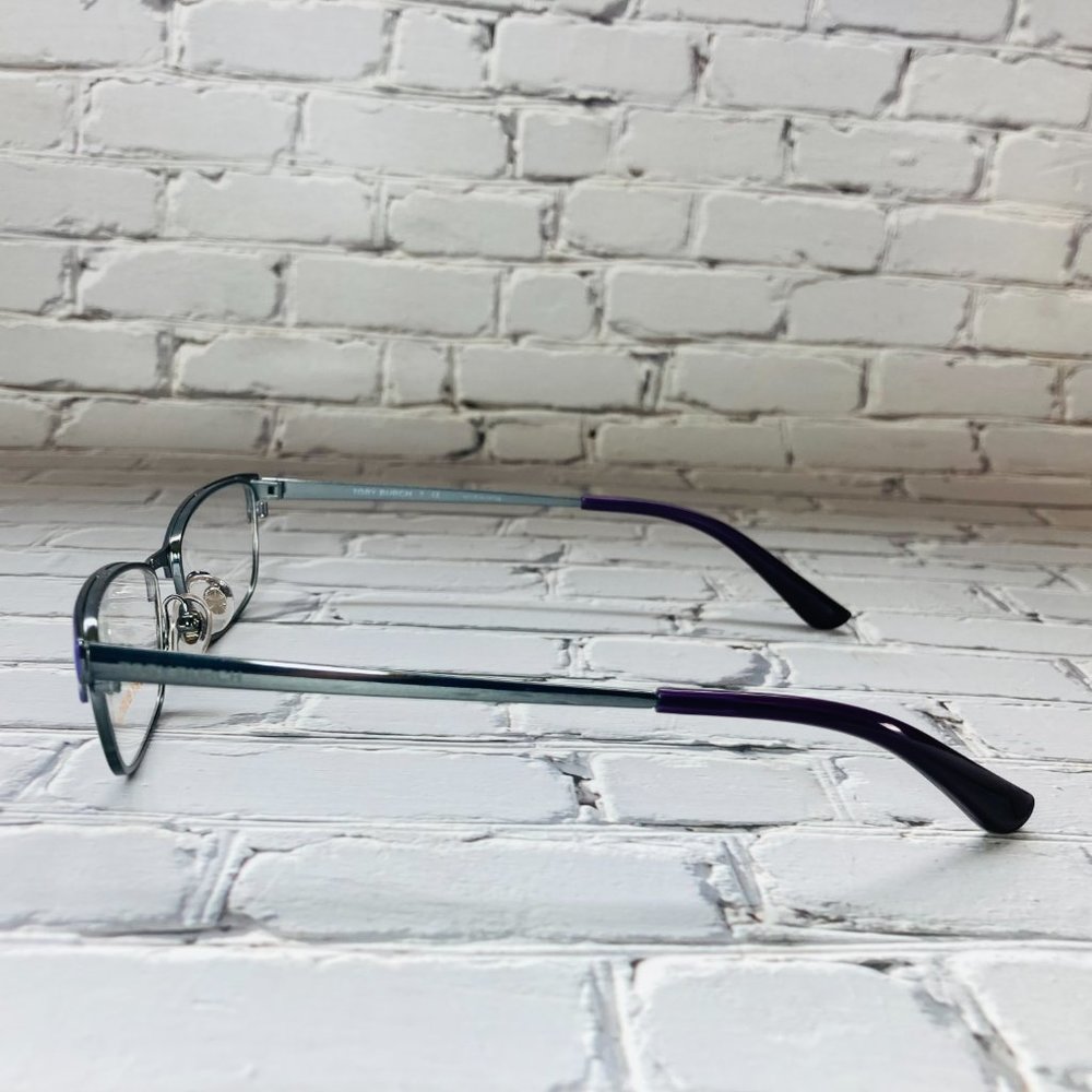 Tory Burch Plum Rectangular Eyeglasses Frames Nwot - image 8
